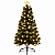 Árvore de Natal 120cm Leds Bolinhas Luz Branco Quente Sequencial Bivolt - Imagem 1