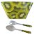 Jogo Saladeira + Talheres de Servir 3 Peças Melamina Kiwi - Saldão - Imagem 1