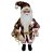 Papai Noel Decorativo Natalino 50cm Dourado / Rosa Saldão - Imagem 1