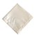 Jogo Com 6 Guardanapos Poli Linho Ponto Ajour 45x45cm Off-White - Imagem 2