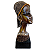 Escultura Busto Africana Decorativa Resina 34x17cm Saldão - Imagem 3
