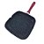 Frigideira Grill Marble Antiaderente Gourmet 24x24x4cm Vermelho - Saldão - Imagem 1