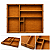Bandeja Organizadora Bambu 39x34x4cm WoodArt - Imagem 2