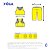 Conjunto Infantil Fitness HAPPY YOGA _ BERMUDA E TOP_ OS  BICHOS DA DONA ÖTA_BLK - Imagem 2