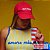 BONÉ  CASUAL_ DAD HAT_TENNIS_ BORDADO_ ESTAMPA_ ART & WELLNESS _RED - Imagem 1