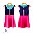 Vestido  de TENNIS |BIA| .  estampa wimbledon _ ÖTA_ PRETO & ROSA . ÖTA TENNIS CLUB - Imagem 1
