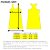vestido  de TENNIS  E BEACH TENNIS | nadador  SLIM| .  estampa  BRASIL CELESTE . OTA . - Imagem 4