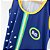 vestido  de TENNIS  E BEACH TENNIS | nadador  SLIM| .  estampa  BRASIL CELESTE . OTA . - Imagem 1