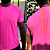 CAMISETA MASCULINA DJOKO - MINIMALISTA ÖTA - ROSA CHICLETE - LARANJA NEON . ÖTA TENNIS CLUB - Imagem 5
