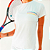 CAMISETA BABY LOOK BIA - MINIMALISTA ÖTA - WHITE PARADISE . ÖTA TENNIS CLUB - Imagem 1
