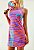 vestido de TENNIS e B.T | nadador OSAKA . DONA ZEBRA FLUOR . ROXO E LARANJA . SAVANA . ÖTA TENNIS CLUB - Imagem 1