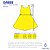 vestido  de TENNIS INFANTIL | SERENA | .  estampa RAIO DE LUZ. OTA . - Imagem 4