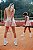 vestido  de TENNIS E BEACH TENNIS | SERENA| .  estampa RACKET TENNIS ROSE  . OTA TENNIS CLUB - Imagem 5
