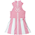 vestido  de TENNIS |RYBAKINA| .  estampa  ROSE PARADISE  . ÖTA TENNIS CLUB - Imagem 4