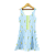 vestido  de TENNIS |ONS| .  estampa GARÇA REAL_ BLUE . ÖTA TENNIS CLUB - Imagem 2