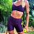 BERMUDA CURTA FITNESS  - GLOW . VINHO . ÖTA TENNIS CLUB - Imagem 1