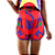 SHORT FREEDOM - GEOMÉTRICO POP ART . VERMELHO. RUN LIKE A GIRL . ÖTA TENNIS CLUB - Imagem 1