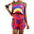 SHORT FREEDOM - GEOMÉTRICO POP ART . VERMELHO. RUN LIKE A GIRL . ÖTA TENNIS CLUB - Imagem 3