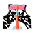 CROPPED MODELO SABALENKA _ PRETO E BRANCO . ÖTA TENNIS CLUB - Imagem 2