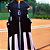vestido  de TENNIS |RYBAKINA| .  estampa  RAIO DE LUZ _ BLACK  . ÖTA TENNIS CLUB - Imagem 4