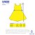 vestido  de TENNIS INFANTIL | SERENA | .  estampa MAR DE CAPRI . OTA . - Imagem 4