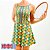 vestido  | SERENA| .  estampa PIXEL DA FLOR DE LARANJEIRA . LA DOLCE VITA . OTA TENNIS CLUB - Imagem 1