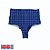 HOT PANT PARA BEACH TENISTA/SURF .  estampa SQUARE AZUL. LA DOLCE VITA . ÖTA TENNIS CLUB - Imagem 1