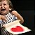 babador para bebê . estampa gotas . OTA . - Imagem 3