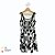 vestido  de TENNIS |MARIA ESTHER| . estampa CHESS_BLK1_BAUHAUS _ ÖTA TENNIS CLUB - Imagem 2