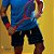 bermuda de TENNIS E BEACH TENNIS: modelo |FEDERER| . GEOMETRIA BHS.2 BLACK. BAUHAUS . ÖTACLUB - Imagem 3