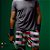 bermuda de TENNIS E BEACH TENNIS: modelo |FEDERER| . estampa TECELAGEM_PK03_BAUHAUS_ . ÖTA CLUB . - Imagem 1