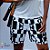 bermuda de TENNIS E BEACH TENNIS: modelo |FEDERER| . estampa CHESS_BLK1_BAUHAUS . ÖTA TENNIS CLUB - Imagem 1