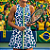 vestido de TENNIS e B.T | BADOSA . ONÇA PINTADA BRASIL . ÖTA TENNIS CLUB - Imagem 2