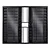 JANELA VENEZIANA 6 FOLHAS VIDRO LISO LINHA MODULAR ALUMÍNIO PRETO COM GRADE - Imagem 1