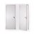 Porta Drywall Para Montante de 48, 70 e 90mm 0,92 x 2,10m Esquerda KIT Completo - Imagem 1