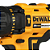 Parafusadeira Furadeira com impacto Dewalt 20v MAX DCD7781B3 BRUSHLESS (Apenas Maquina) - Imagem 3