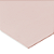 Placa de Gesso Acartonado Knauf Rosa/Vermelha Chapa de Drywall Resistente ao fogo 1,20x180 - Imagem 1