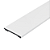 RODAPÉ DE POLIESTIRENO SANTA LUZIA BELLITAS 7CM BRANCO LISO 2,20M (CX C/ 10) - Imagem 1