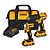 Kit 20VMAX Brushless Parafusadeira e Furadeira Impacto 1/2Pol DCD7781 e Parafusadeira de Impacto 1/4Pol DCF809D2 com 2 Baterias 2,0Ah Carregador Bivolt e Bolsa - Dewalt -DCK276D2-BR - Imagem 1