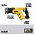 Serra Sabre Compacta Dewalt 20V 1.1/8 Pol. sem Bateria e Carregador - DCS387B - Imagem 2