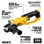 Esmerilhadeira 10000 RPM 4.1/2 Pol. 20VMAX  Dewalt -DCG412B-B2 - Imagem 2