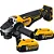 Esmerilhadeira Angular Dewalt 4.1/2 Pol. 20V Brushless com 2 Baterias e Carregador - DCG413P2-BR - Imagem 1