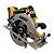 Serra Circular Dewalt 7-1/4 Pol. 20v Brushless com 2 Baterias Carregador e Bolsa - DCS570H2-BR - Imagem 2