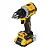 Parafusadeira e Furadeira Compacta Dewalt 1/2Pol. 20V Max Brushless com 2 Baterias 2,0Ah Carregador Bivolt e Bolsa - DCD800D2-BR - Imagem 2