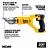 Tesoura para Chapa de Aço 20V Max sem Bateria e Carregador DEWALT-DCS491B - Imagem 4