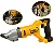 Tesoura para Chapa de Aço 20V Max sem Bateria e Carregador DEWALT-DCS491B - Imagem 3