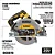 Serra Circular 7-1/4 Pol. 20V MAX XR BRUSHLESS DEWALT-DCS570B-B3 - Imagem 3