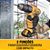 Parafusadeira/Furadeira de Impacto a Bateria 20V Max Li-Ion 1/2 Pol. com Carregador DEWALT-DCD776LC - Imagem 3