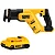 Serra Sabre Compacta 20V 1.1/8 Pol. com Bateria de Li-Ion 20V Max 2,0Ah DEWALT-K7383 - Imagem 1