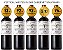 Vertical Montes Alpha Cabernet Sauvignon 2013 2015 2016 2018 2022 - Imagem 1